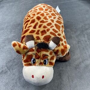 Jolly Giraffe Pillow Pets Originals Stuffed‎ Animal Plush Brown Safari